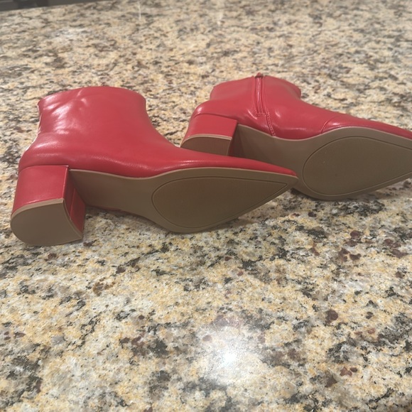 NIB Sugar red boots nightlife size 8 1/2 - Picture 6 of 7